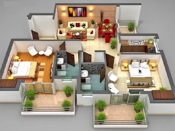 3 BHK Flats for Sale in Thane